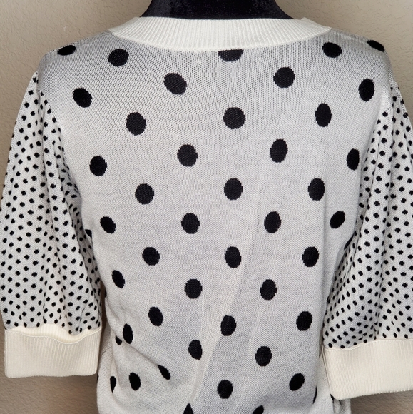 Les Serein Polka-dot Knit.  NWOT - Picture 5 of 10